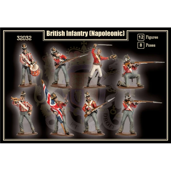 Mars Figures 32032 - 1/32 - British Infantry (Napoleonic) 12 figures