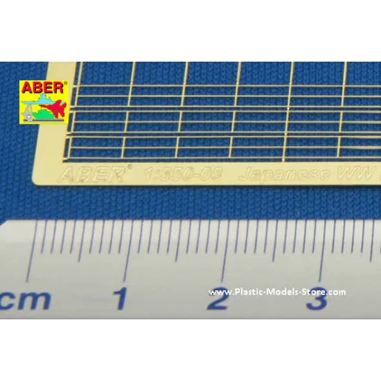 Japanese WWII Ship railing photo-etched set 1/350 Aber 350-08