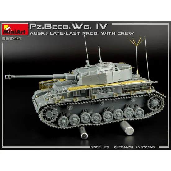 Miniart 35344 - 1/35 Pz.Beob.Wg.IV Ausf. J late/last prod. 2 in 1 W/Crew scale Miniart 35344 - 1/35 Pz.Beob.Wg.IV Ausf. J late/last prod. 2 in 1 W/Crew scale
