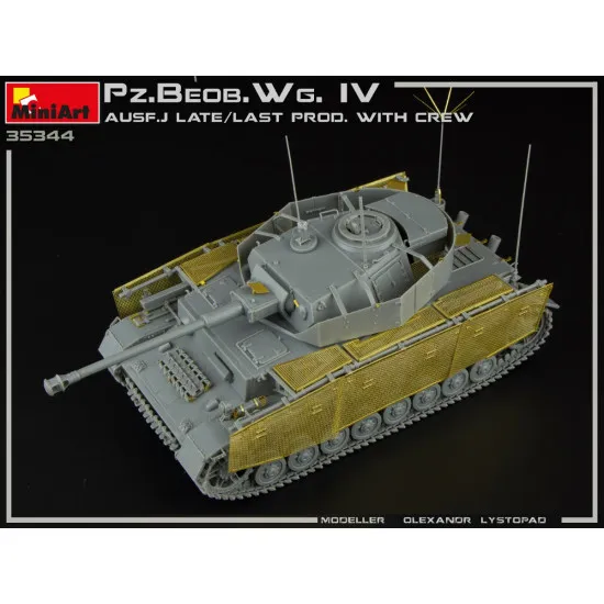 Miniart 35344 - 1/35 Pz.Beob.Wg.IV Ausf. J late/last prod. 2 in 1 W/Crew scale Miniart 35344 - 1/35 Pz.Beob.Wg.IV Ausf. J late/last prod. 2 in 1 W/Crew scale
