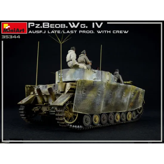 Miniart 35344 - 1/35 Pz.Beob.Wg.IV Ausf. J late/last prod. 2 in 1 W/Crew scale Miniart 35344 - 1/35 Pz.Beob.Wg.IV Ausf. J late/last prod. 2 in 1 W/Crew scale