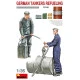 Miniart 35348 - 1/35 German Tankers Refueling, WWII military miniatures scale