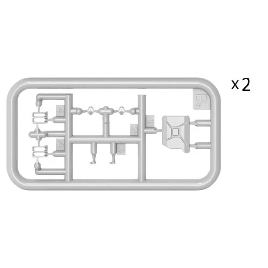 Miniart 35348 - 1/35 German Tankers Refueling, WWII military miniatures scale