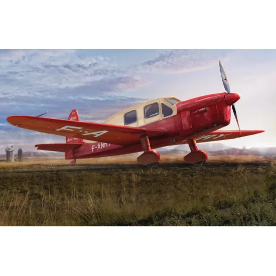 Dora Wings 48028 - 1/48 scale Caudron C.630 Simoun model kit aircraft