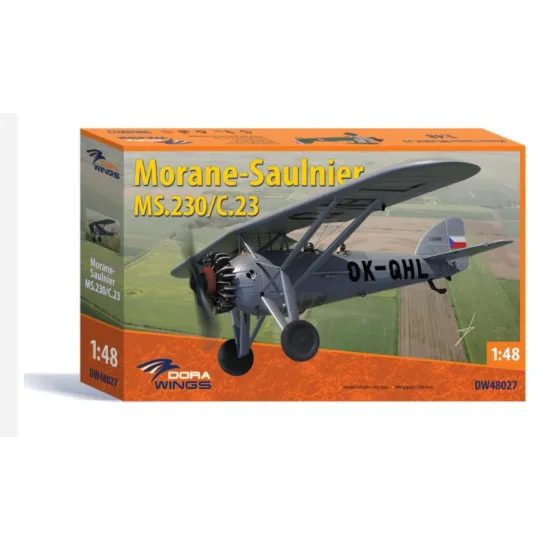 Dora Wings 48027 - 1/48 scale Morane-Saulnier MS.230/C-23 model kit aircraft