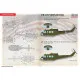 Print Scale 72-418 - 1/72 - UH-1 in Vietnam War scale decal plastic model kit