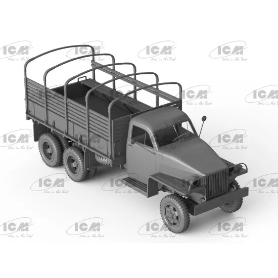 ICM 35510 - 1/35 II MB Studebaker US6 with Soviet drivers WWII 1941-1945