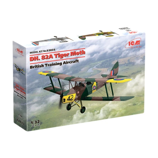 ICM 32035 - 1/32 - De Havilland DH.82A Tiger Moth British trainer aircraft