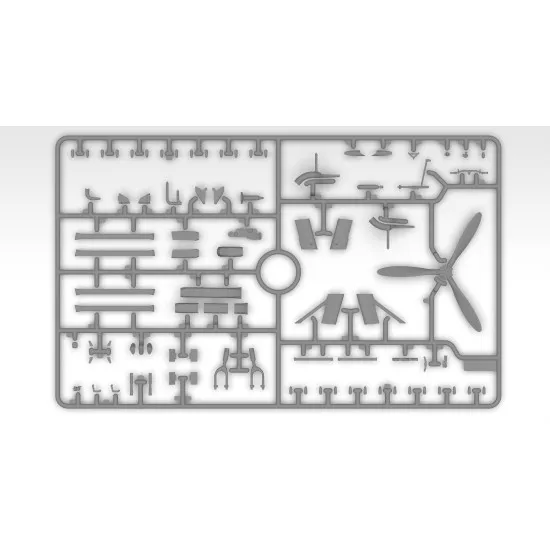 ICM 32020 - 1/32 - CR. 42 Falco , WWII Italian fighter scale plastic model kit