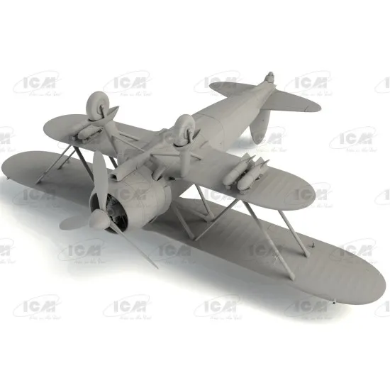 ICM 32020 - 1/32 - CR. 42 Falco , WWII Italian fighter scale plastic model kit