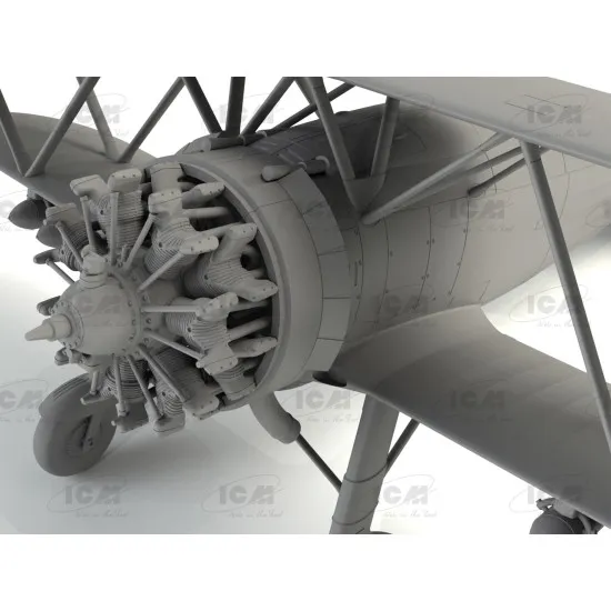 ICM 32020 - 1/32 - CR. 42 Falco , WWII Italian fighter scale plastic model kit