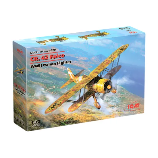ICM 32020 - 1/32 - CR. 42 Falco , WWII Italian fighter scale plastic model kit