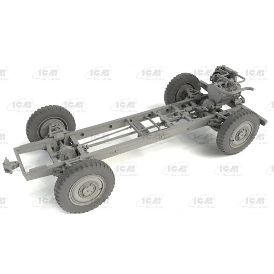 ICM 35111 - 1/35 - Sd.Kfz. 247 Ausf.B with crew.1 scale plastic model kit