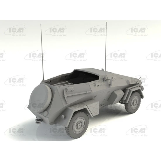 ICM 35111 - 1/35 - Sd.Kfz. 247 Ausf.B with crew.1 scale plastic model kit