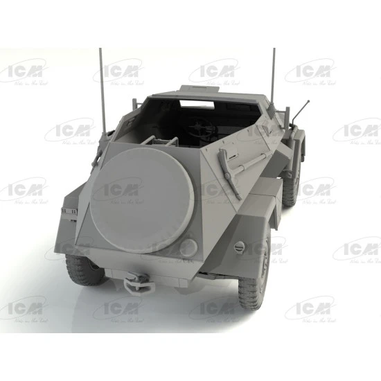 ICM 35111 - 1/35 - Sd.Kfz. 247 Ausf.B with crew.1 scale plastic model kit