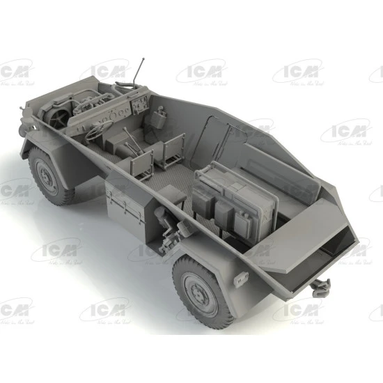 ICM 35111 - 1/35 - Sd.Kfz. 247 Ausf.B with crew.1 scale plastic model kit