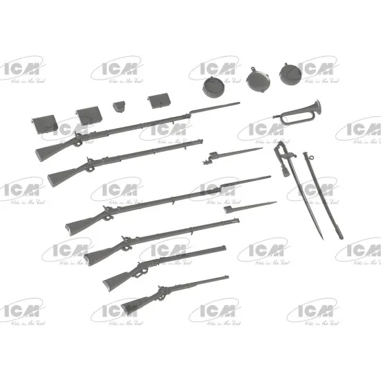 ICM 35022 - 1/35 - Weapons, equipment from the period of the American Civil War