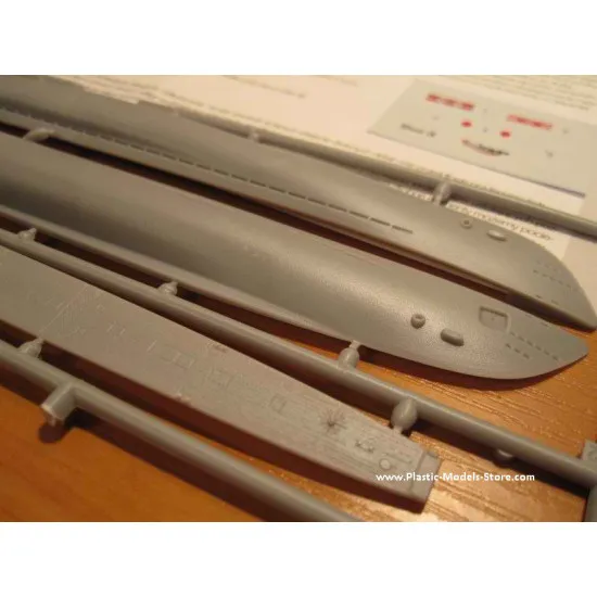 I-506 Japanese Type U-IX D1 Turm IV Submarine WWII 1/400 Mirage 40046