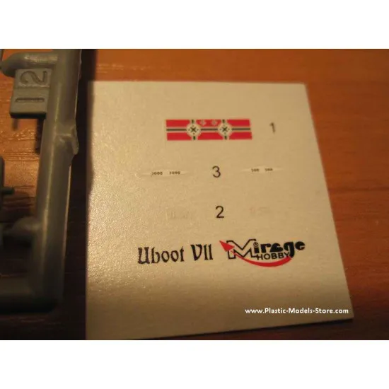 U-571 Type VIIC German Submarine WWII 1/400 Mirage 40049 U-571 Type VIIC German Submarine WWII 1/400 Mirage 40049