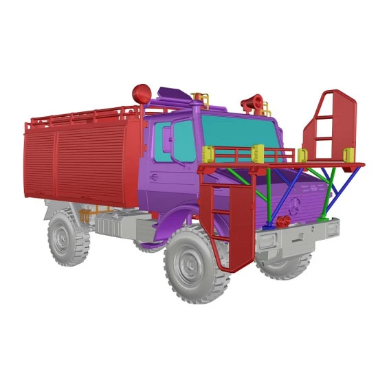 ACE 72452 - 1/72 - Unimog U 1300L Feuerlosch Kfz TLF 1000 scale model plastic