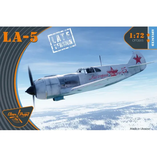 Clear Prop CP72015 - 1/72 La-5 late version scale plastic model kit