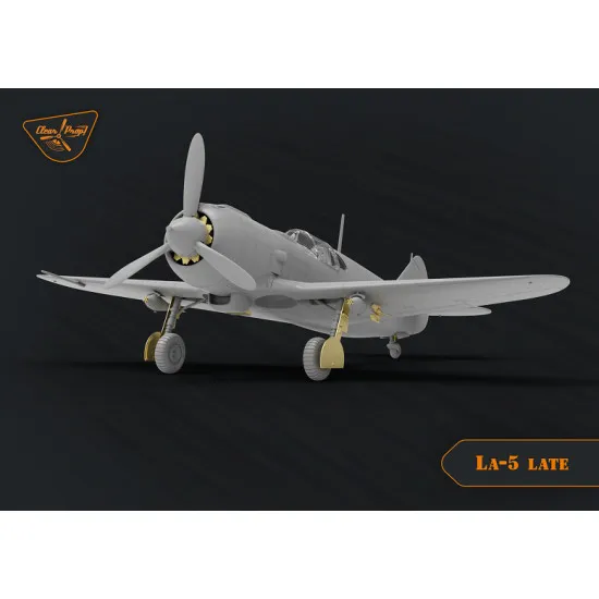Clear Prop CP72015 - 1/72 La-5 late version scale plastic model kit