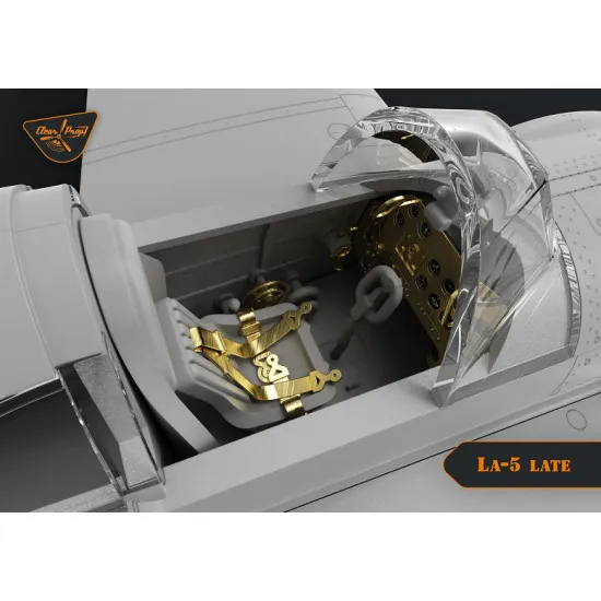 Clear Prop CP72015 - 1/72 La-5 late version scale plastic model kit