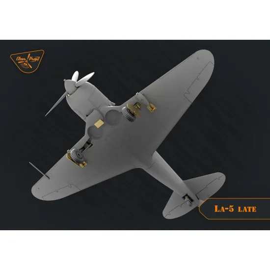 Clear Prop CP72015 - 1/72 La-5 late version scale plastic model kit