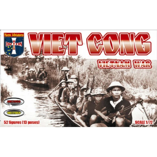 Orion 72059 - 1/72 - Viet Cong (Vietnam War) figures, scale plastic model kit