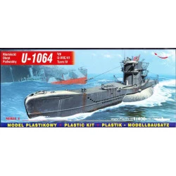 U-1064 type VIIC Turm IV German Submarine WWII 1/400 Mirage 40415