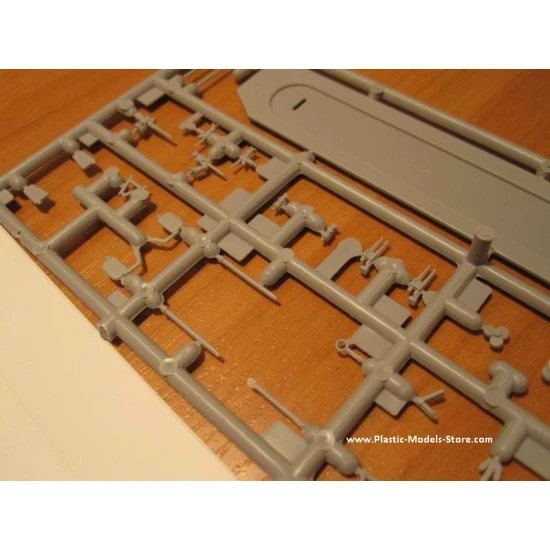 U-1064 type VIIC Turm IV German Submarine WWII 1/400 Mirage 40415