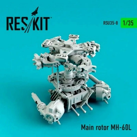 Reskit RSU35-0008 - 1/35 Main rotor MH-60, UH-60, HH-60 scale plastic model kit Reskit RSU35-0008 - 1/35 Main rotor MH-60, UH-60, HH-60 scale plastic model kit