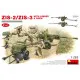 Miniart 35369 - 1/35 ZIS-2/ZIS-3 With LIMBER & CREW. 2 IN 1 scale model kit