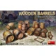 Miniart 35630 - 1/35 Wooden barrels. Medium size, scale plastic model kit