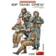 Miniart 37076 - 1/35 IDF Tank Crew.1 scale plastic model kit Military Miniatures