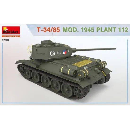Miniart 37091 - 1/35 T-34/85 MOD. Plant Length, mm: scale kit