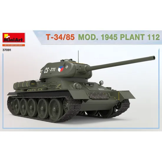 Miniart 37091 - 1/35 T-34/85 MOD. Plant Length, mm: scale kit