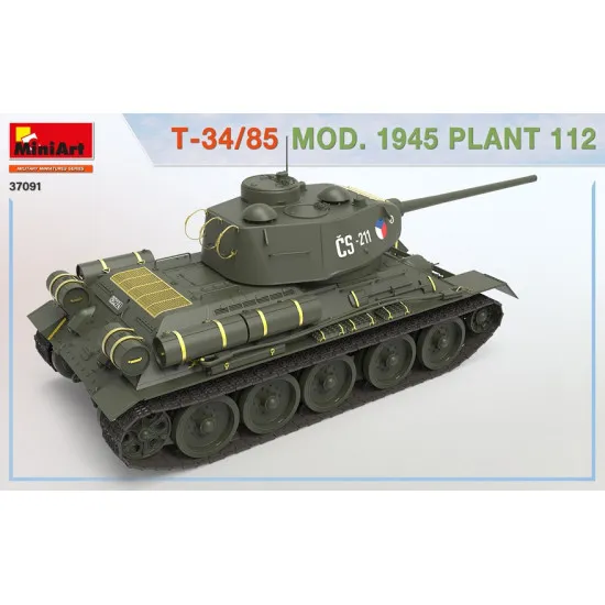 Miniart 37091 - 1/35 T-34/85 MOD. Plant Length, mm: scale kit