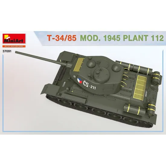 Miniart 37091 - 1/35 T-34/85 MOD. Plant Length, mm: scale kit