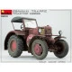Miniart 38041 - 1/35 German traffic tractor D8532 scale plastic model Miniatures