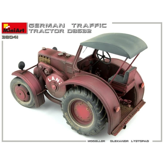Miniart 38041 - 1/35 German traffic tractor D8532 scale plastic model Miniatures