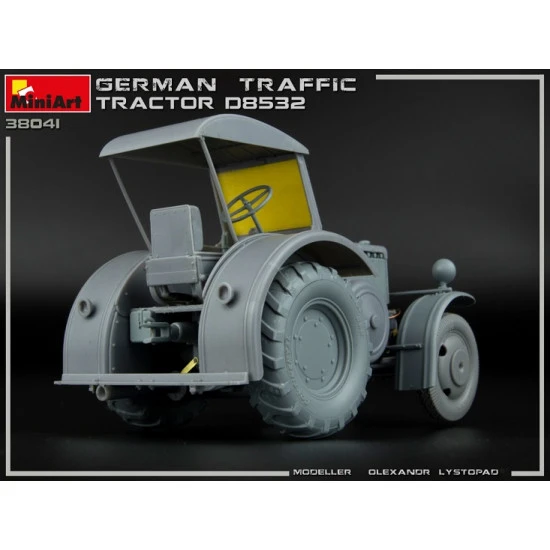 Miniart 38041 - 1/35 German traffic tractor D8532 scale plastic model Miniatures