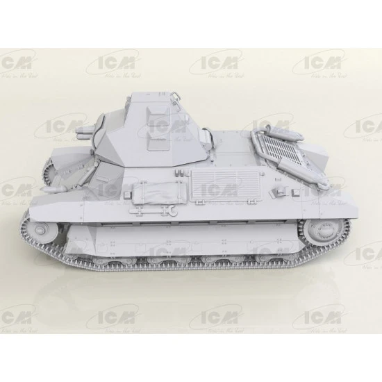 ICM 35338 - 1/35 - FCM 36 with a French tank crew scale plastic model kit