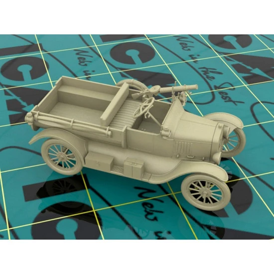 ICM 35607 - 1/35 - Model T 1917 LCP with a machine gun Vickers scale model kit