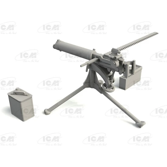 ICM 35607 - 1/35 - Model T 1917 LCP with a machine gun Vickers scale model kit