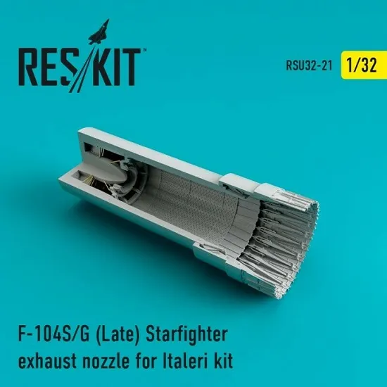 Reskit RSU32-0021 - 1/32 F-104 Starfighter (S/G Late) exhaust nozzle for Italeri