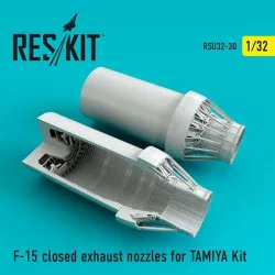 Reskit RSU32-0030 - 1/32 F-15 closed exhaust nozzles for TAMIYA Kit scale model