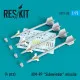 Reskit RS72-0238 - 1/72 AIM-9P Sidewinder missile (4 PCS) scale model kit