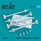 Reskit RS72-0239 - 1/72 AIM-9X Sidewinder missile (4 PCS) model scale kit
