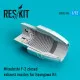 Reskit RSU72-0080 - 1/72 Mitsubishi F-2 closed exhaust nozzles for Hasegawa Kit